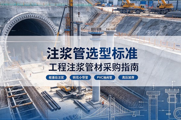 萨迦注浆管选型标准